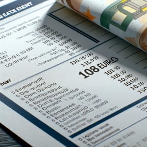 Prélèvement bancaire 108 euros